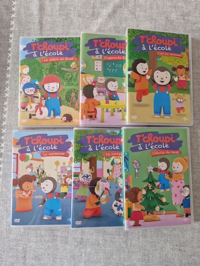 Coffret valisette 6 DVD T'Choupi à l'école - photo numéro 5
