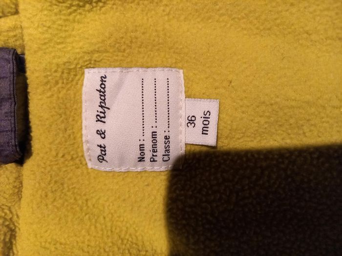Veste kway 3 ans pat et ripaton - photo numéro 4