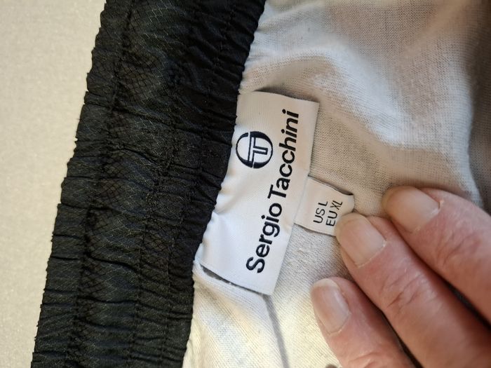 Beau bas de survêtement homme XL Sergio Tacchini noir très bon état - photo numéro 5