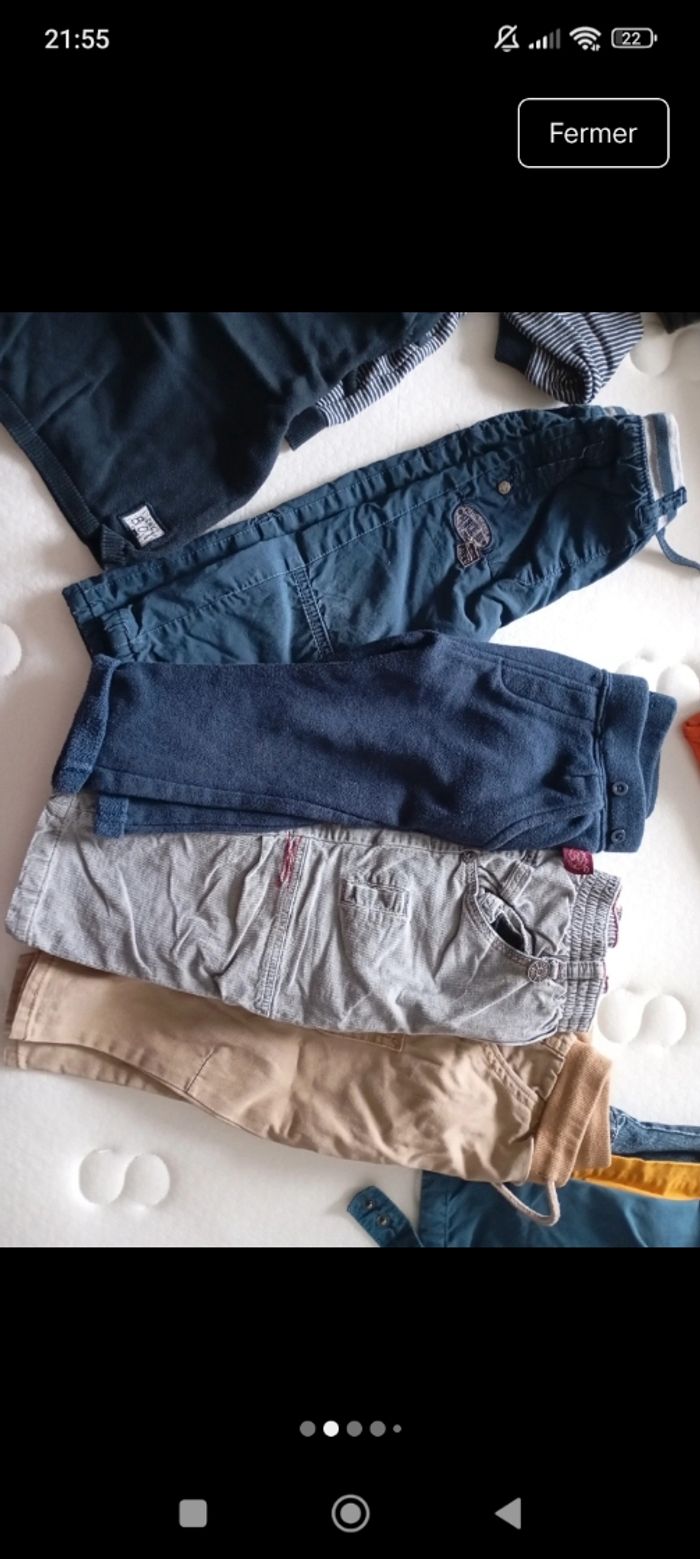 Lot 18 mois garcons 19 pieces - photo numéro 2