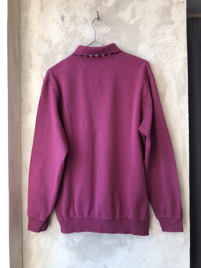 Top polo Sweat rose vintage M - photo numéro 2