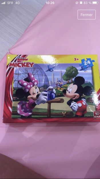 Puzzle Mickey Minnie