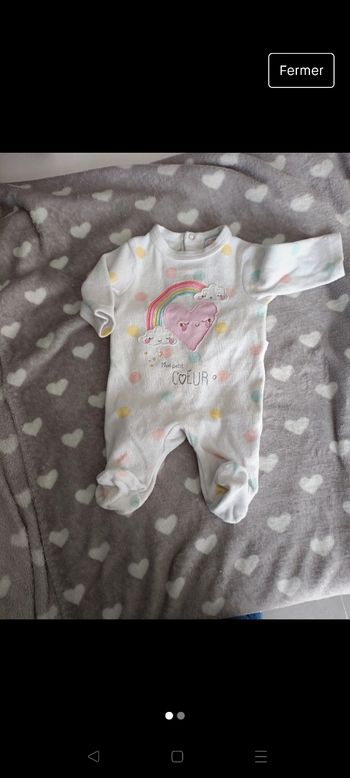Pyjama taille naissance