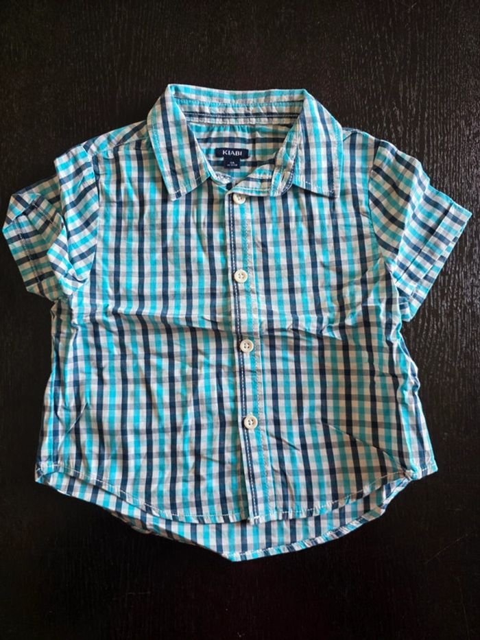 Chemise a carreaux en 3 ans
