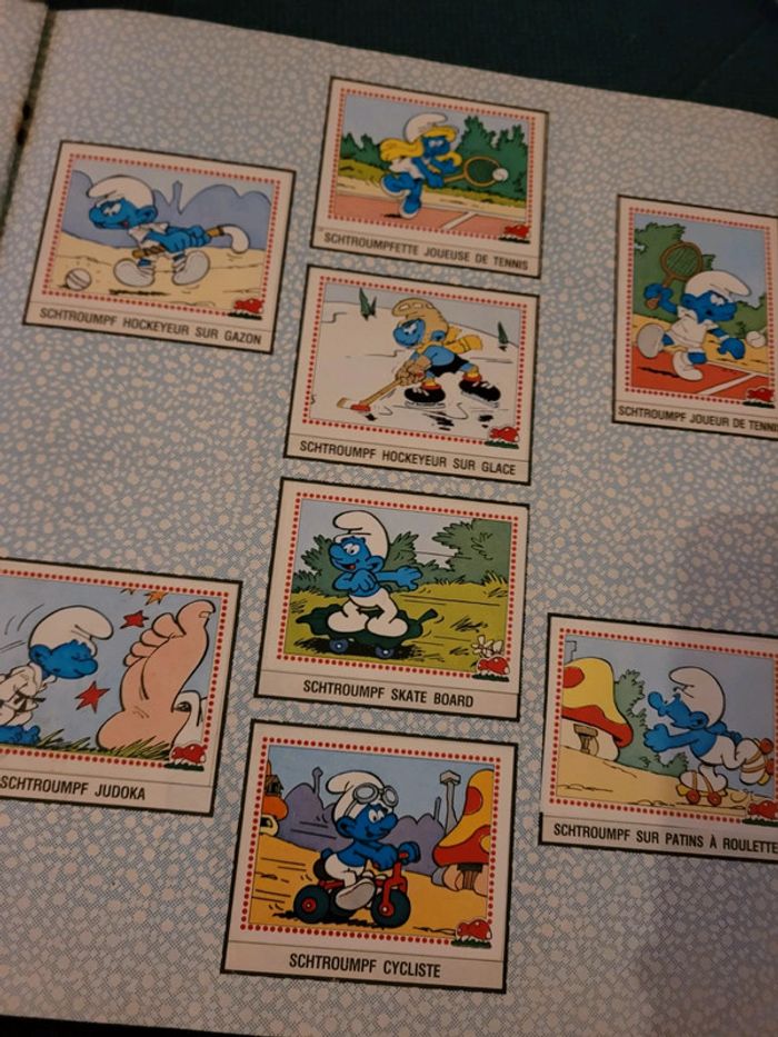 RARE Album Panini complet la Parade des Schtroumpfs Gargamel stickers autocollants collection - photo numéro 5
