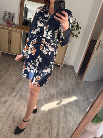 Robe fleurie fluide Elli White – Très bon état – S/M (convient M) 🌸