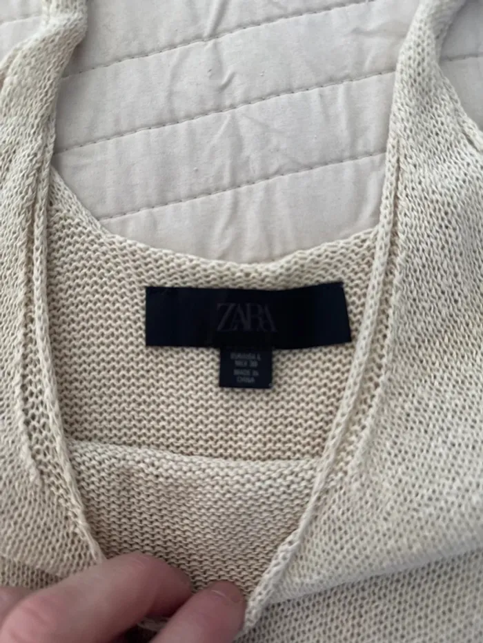 Débardeur tricot Zara L - photo numéro 2