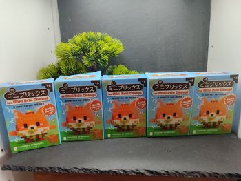 lot les mini brix choupi pingouin panda abeille poussin lapin construction 