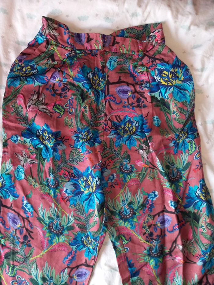 Pantalon été fleurs H&M - photo numéro 2