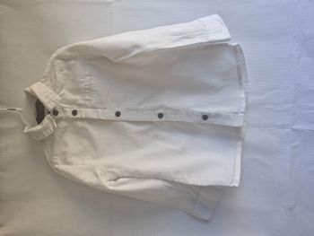 Chemises manches longues 4 ans Kiabi Blanc