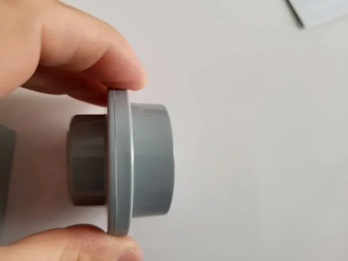 Lego - 2 magnets plastique gris - photo numéro 4