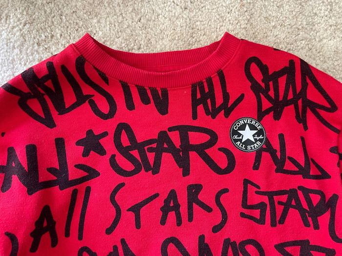 Pull sweat shirt Converse 🌻 - photo numéro 2