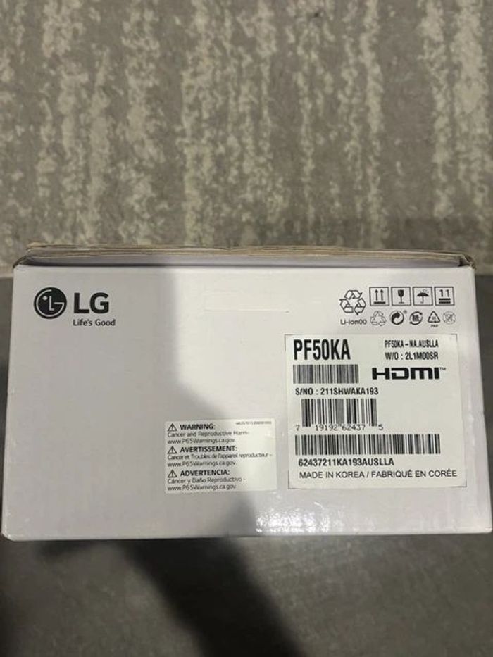 Projecteur home cinéma lG - photo numéro 8