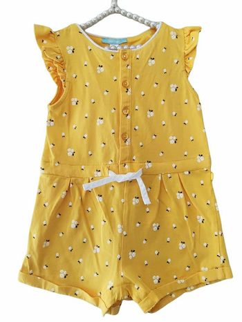 23 mois 2 ans bébé fille combishort été obaibi Okaïdi