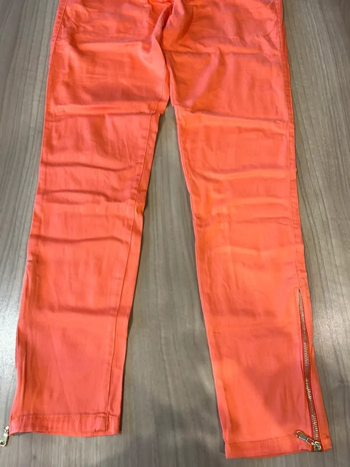 Pantalon orange taille S - photo numéro 2