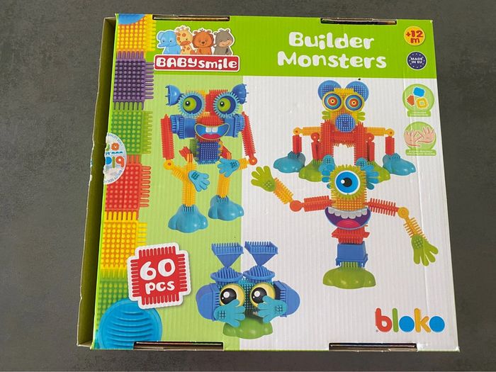 Coffret de 60 blocs de construction Baby Smile Monster Bloko - photo numéro 2