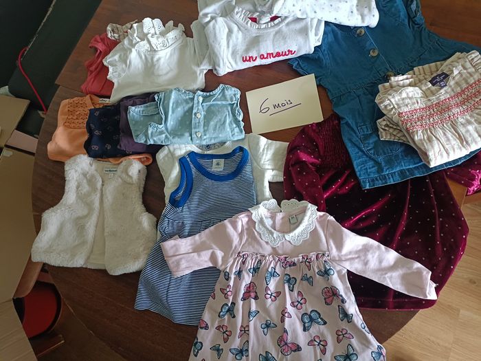 Lot 16 articles - bébé fille 6 mois