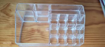 support porté maquillage transparent