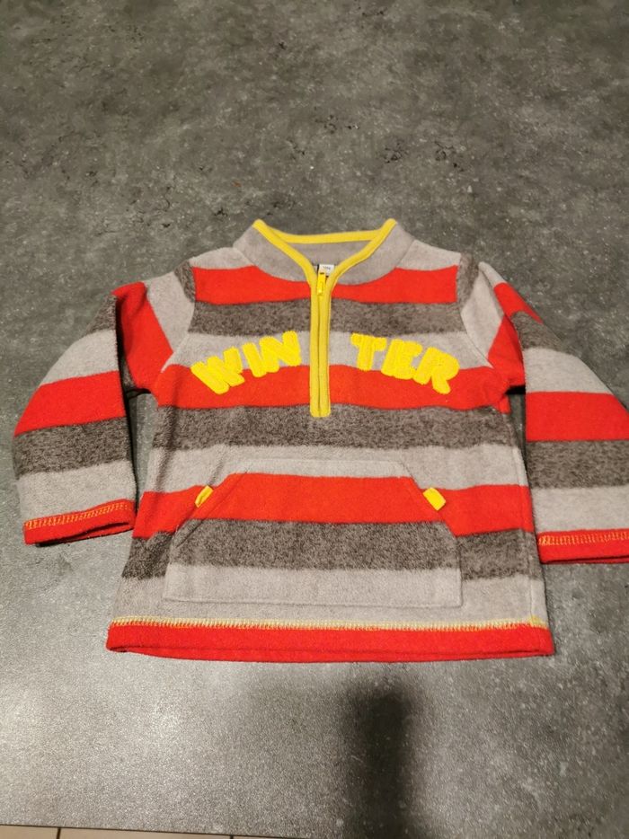 Pull polaire garçon, 12mous