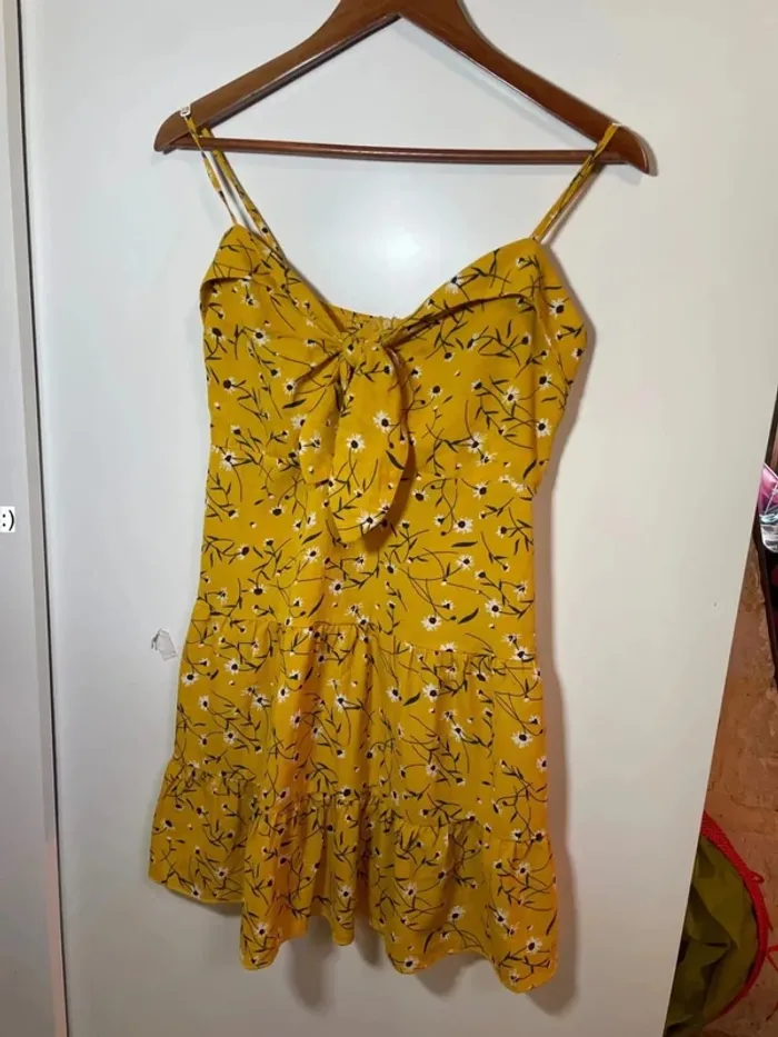 Robe jaune femme taille 40 / SHEIN - photo numéro 3