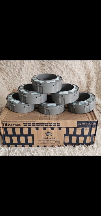 Lot de 6 recharges originales Twist & click Tommee Tippee neufs