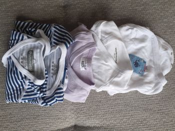 Lot 5 Bodys taille 0