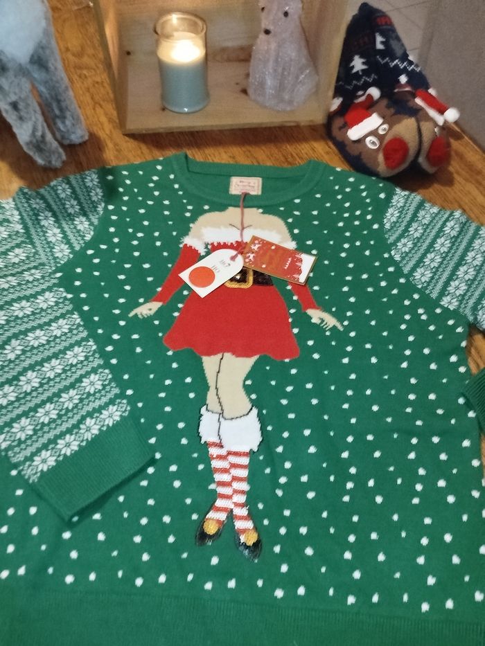 Pull de Noël mixte T.Xl - photo numéro 3