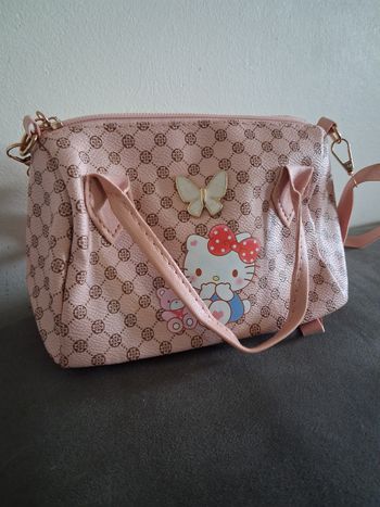Sac à main Kitty rose