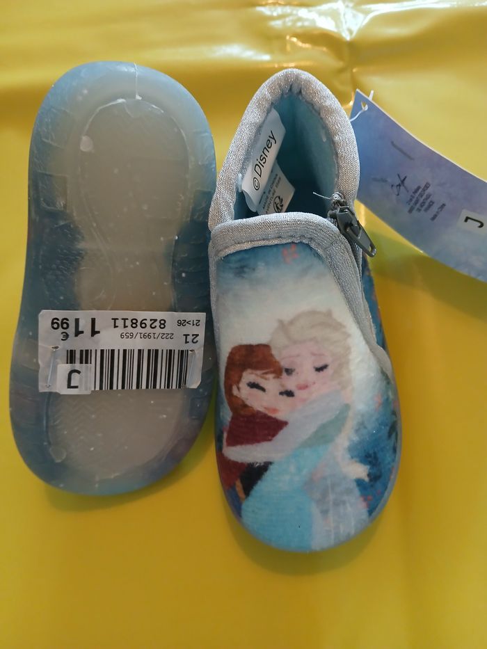chaussons la reine des neiges disney 21 - photo numéro 3