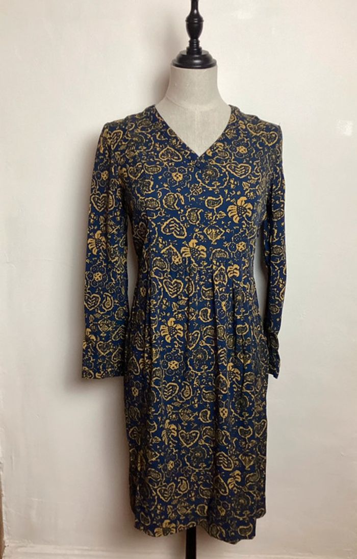 Robe bleue et jaune Bimba&Lola 34