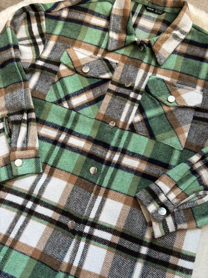 Veste à carreaux - photo numéro 2