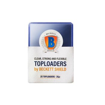 25 top loaders Becket Shield