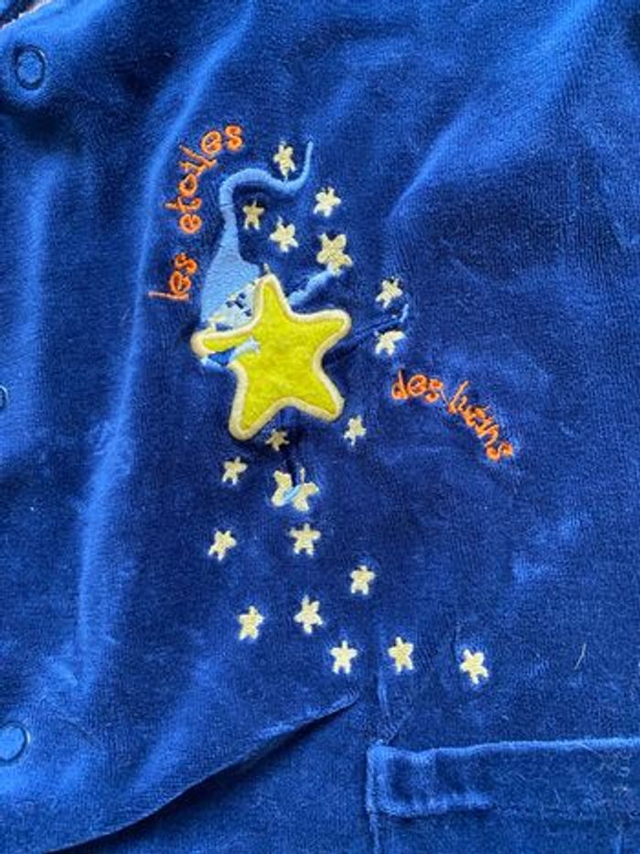 Grenouillère a manches longues étoile - photo numéro 2