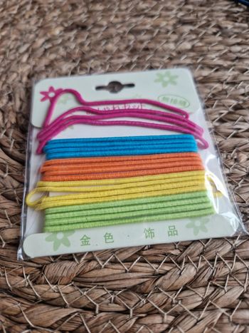 Lot de 20 élastiques cheveux