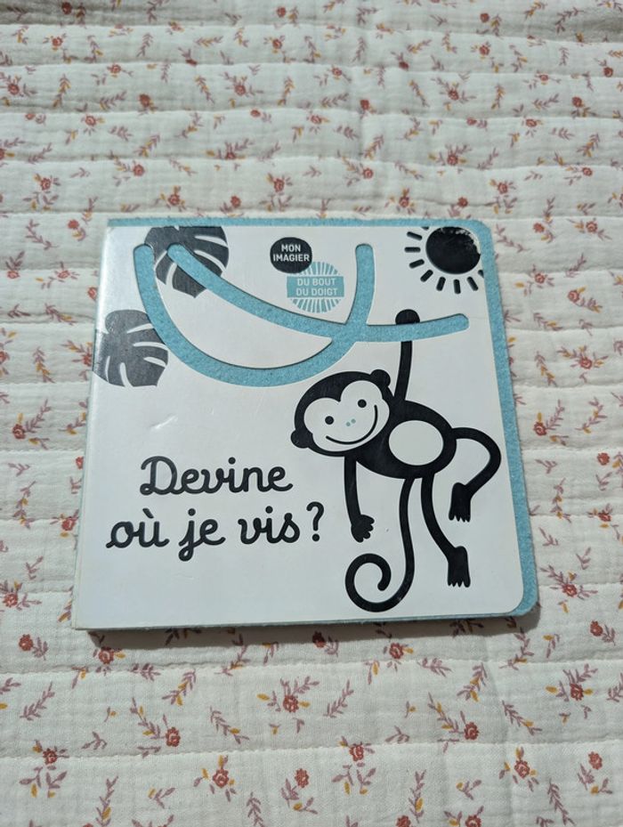 Livre tactile " Devine ou je vis ? " Casterman