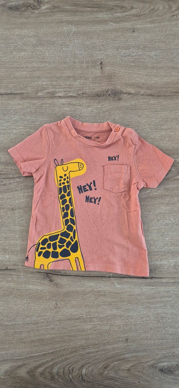 Lot t-shirts MC 12 mois - photo numéro 2