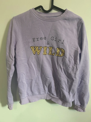 (tir1) Sweat violet t. 12ans
