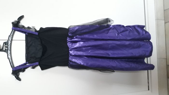 Déguisement robe bleu marine 6 - 8 ans - photo numéro 2