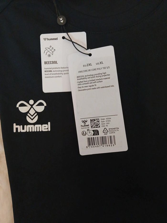 tee-shirt xxl homme hummel - photo numéro 2