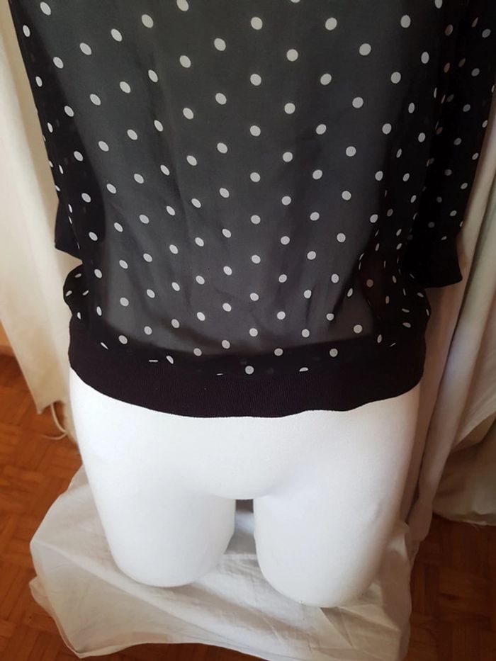Petite blouse a pois - photo numéro 3