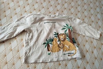 Tee shirt manche longue jungle tape a l oeil