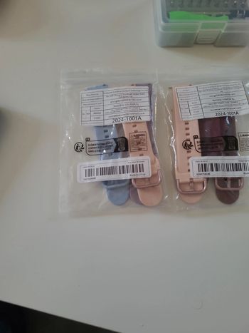 2 Lots de 3 bracelets de montre 22 mm