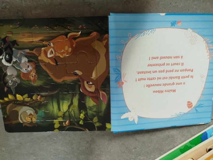 Livre puzzle Disney Bambi - photo numéro 2