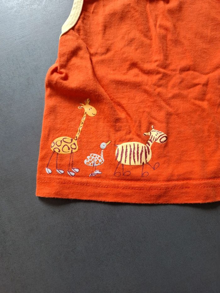 Ensemble été short et débardeur kimbaloo 3-6 mois - photo numéro 6