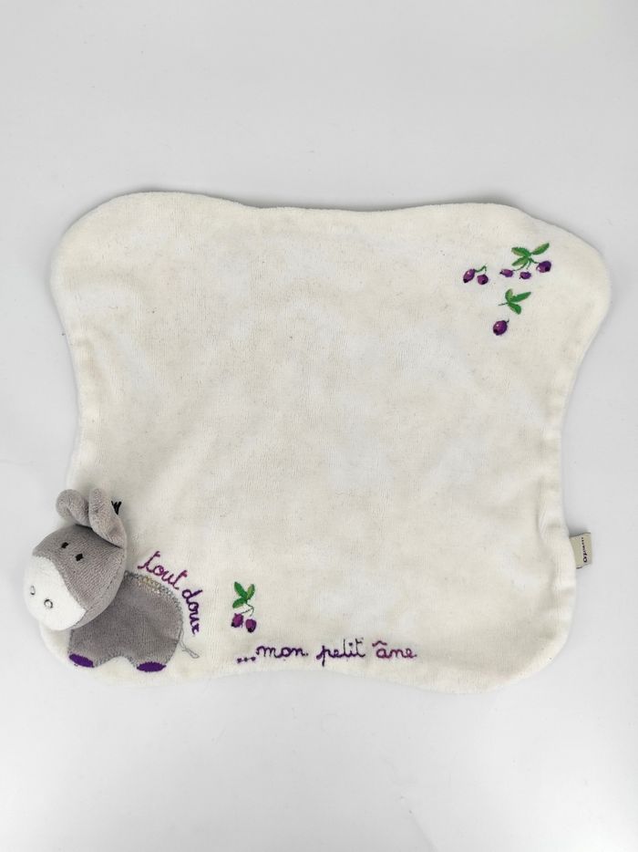 Doudou Plat âne Du pareil au même Dpam