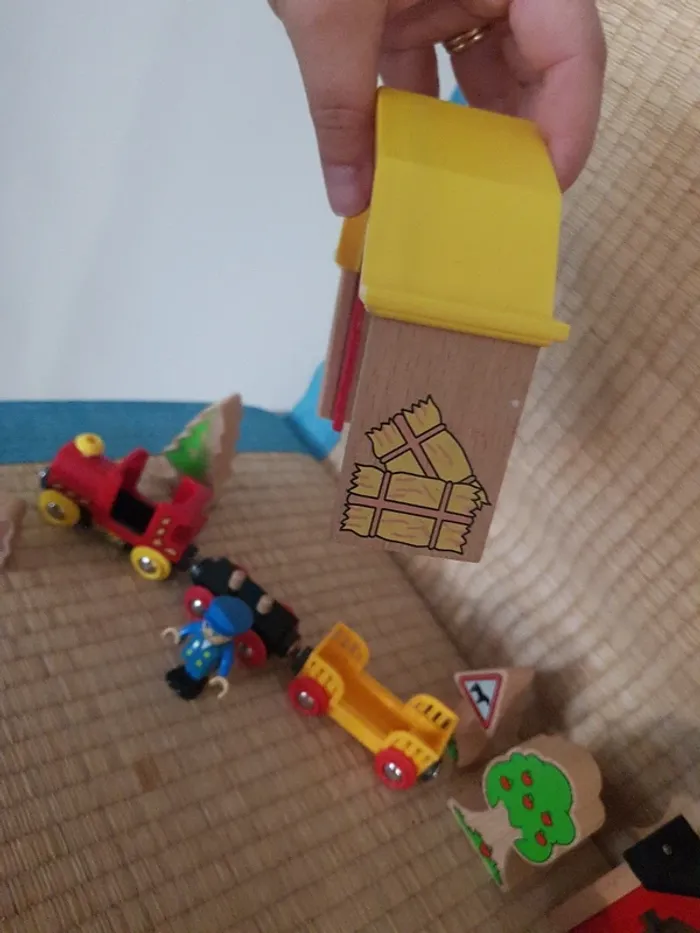 Lot accessoires Brio ferme, centre équestre, zoo - photo numéro 3