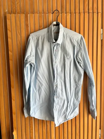 Chemise Burberry bleu ciel