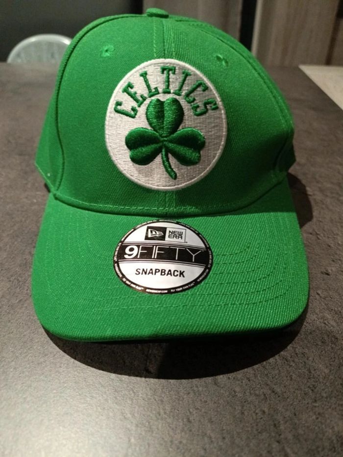 Casquette NBA boston celtics vert