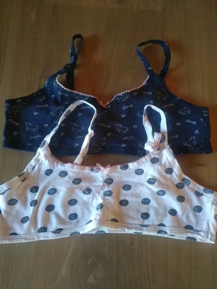Lot de 2 Brassières  Fille Vertbaudet