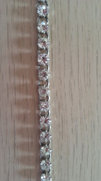 Bracelet argenté 20cm